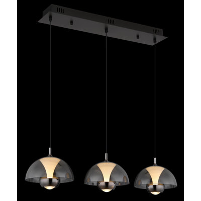 Nibal 1 - Light Matte Black LED Pendant