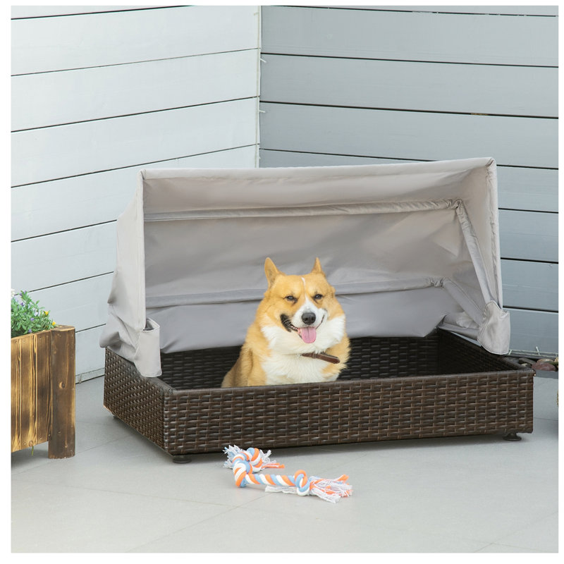 Rattan Dog Bed