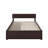 Bueno Park Solid Wood Platform Bed with Footboard and Under Bed Drawers