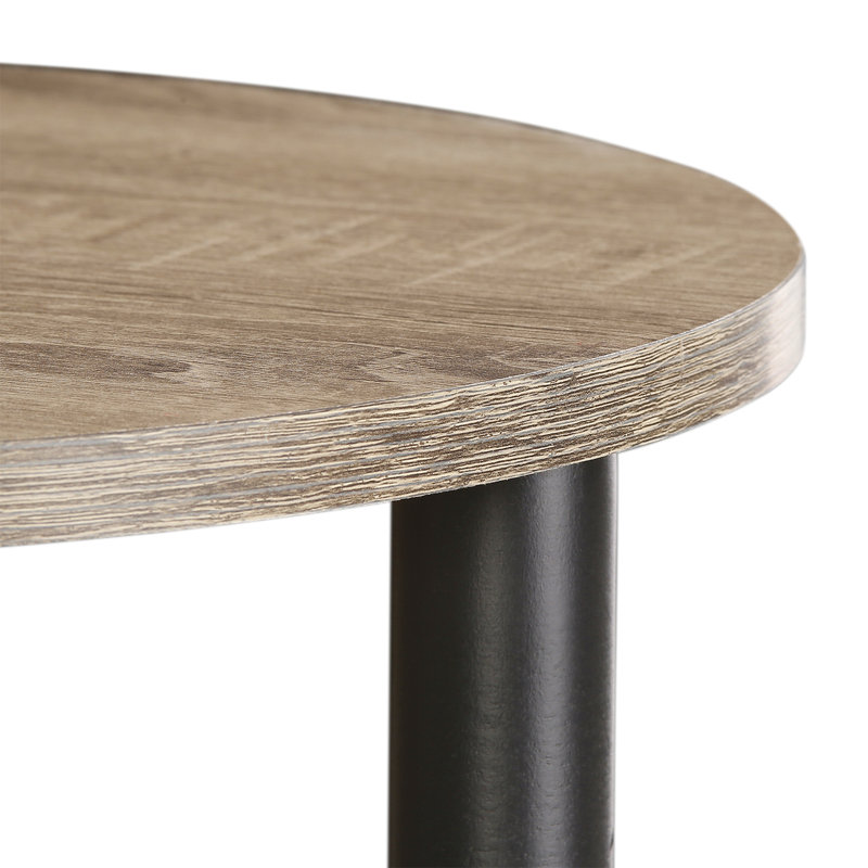 Eleonore Computer Desk, French Oak Grey