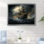 Pirate Ship At Stormy Seas - Art mural encadré pirate-1658796838-1636901054