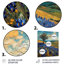 «Blue Green Morning Magic Blue Bonnets Fields» - art mural Bonnets bleus-762754616-762754619