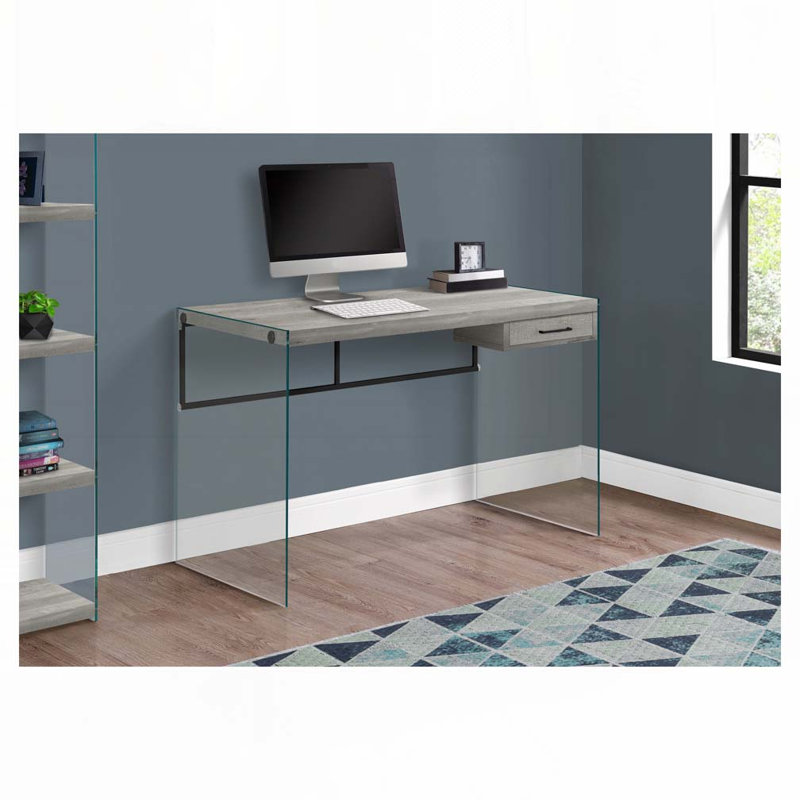 Bureau d'ordinateur pour la maison, Gris