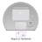 Arto Arch Lighted Backlit Anti-Fog Bathroom Vanity Mirror-1343664798