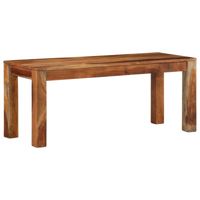 Solid Wood Bench