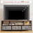 TV Stand for TVs up to 65'' w/ Power Outlets USB Charging Open Shelf -1778296061