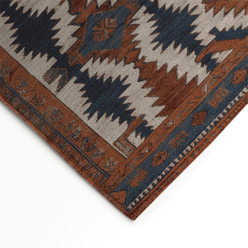 Tapis turc intérieur et extérieur noir, Rectangulaire 3 pi x 5 pi