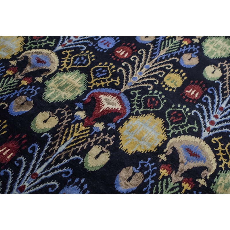Hand Woven Wool Area Rug
