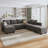 Tremee U Shaped Modular Velvet Sectional Couch-86786412