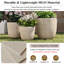 Ensemble de pots de fleurs U_Style-1519084544