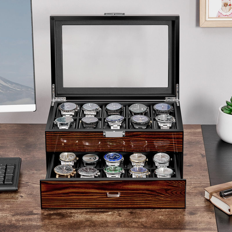 Wood Watch Box +