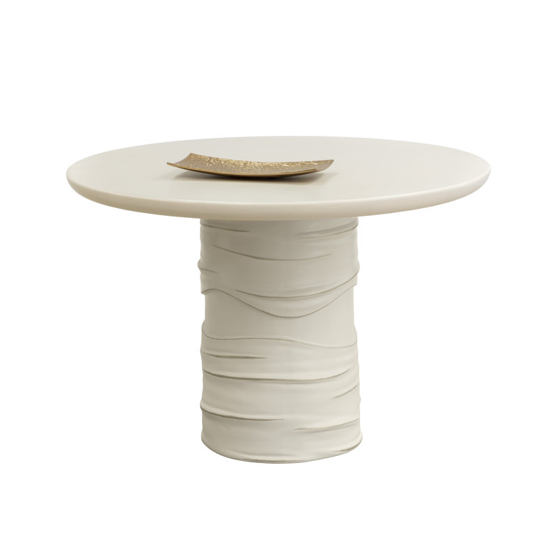 ALANYA DINING TABLE - ROUND - 44" - Cream
