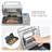 CUCKOO CBM-AAB101S 2 lb. Multi-Functional Bread Maker with 17 Menu Options, Crust Color Customization, Automatic Fruit & Nut Dispenser, 6 Accessories (Stainless Steel)