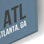 «ATL ATC» par O8 à gauche, verre acrylique Wal Art-1136393933