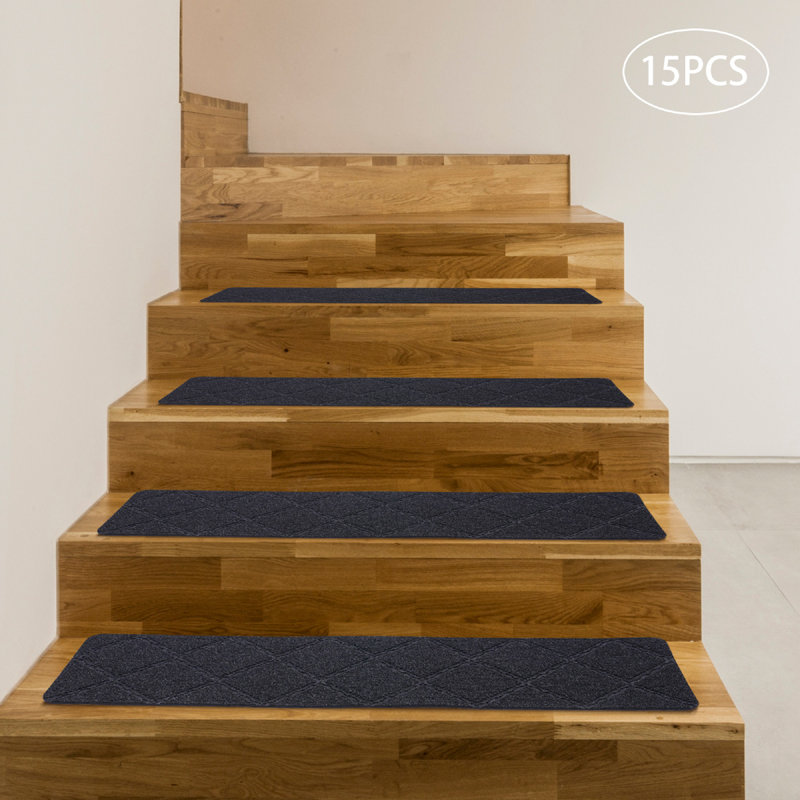 Tapis d'escalier Wenz, Gris foncé