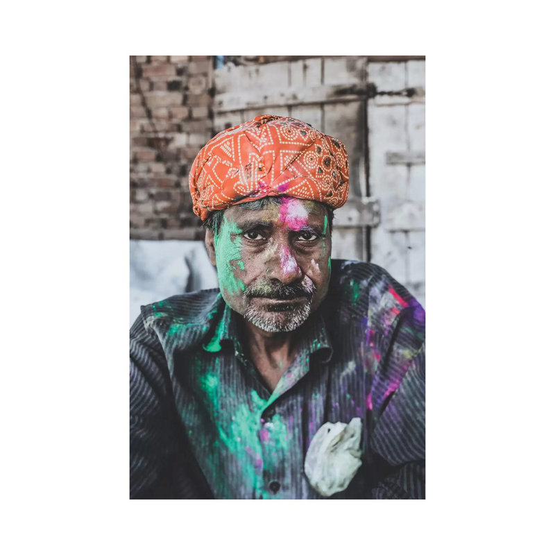 Mathura, India 1 Piece Wrapped Canvas Wall Art, 66.04 cm H x 45.72 cm W x 3.175 cm D