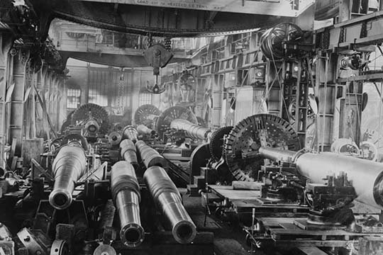 Plancher de fabrication pour les grands fusils de guerre-reproduction de photo, H 24 po x l 36 po x P 1,5 po