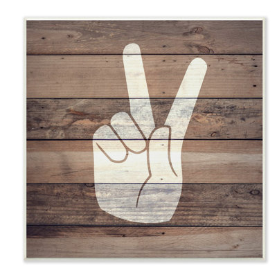 «Peace Hand», reproduction d'impression