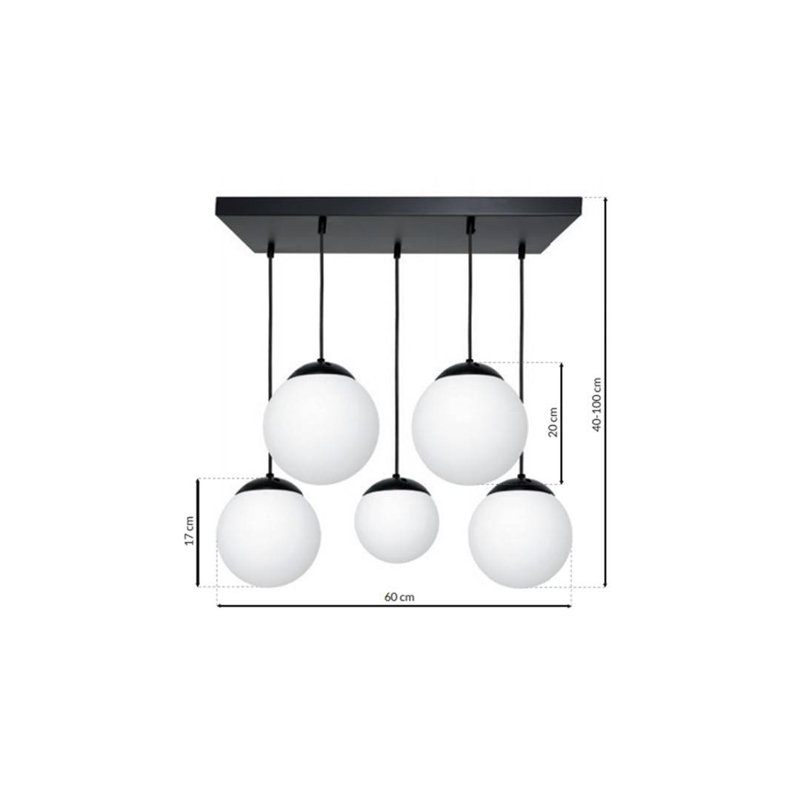 Saumur 5 - Light Cluster Pendant