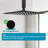 Rain Fixed Shower Head 2.0 GPM GPM-94393373