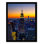 «New York NYC Empire State Building at Sunset» par Wayne Collamore - photographie de cadre