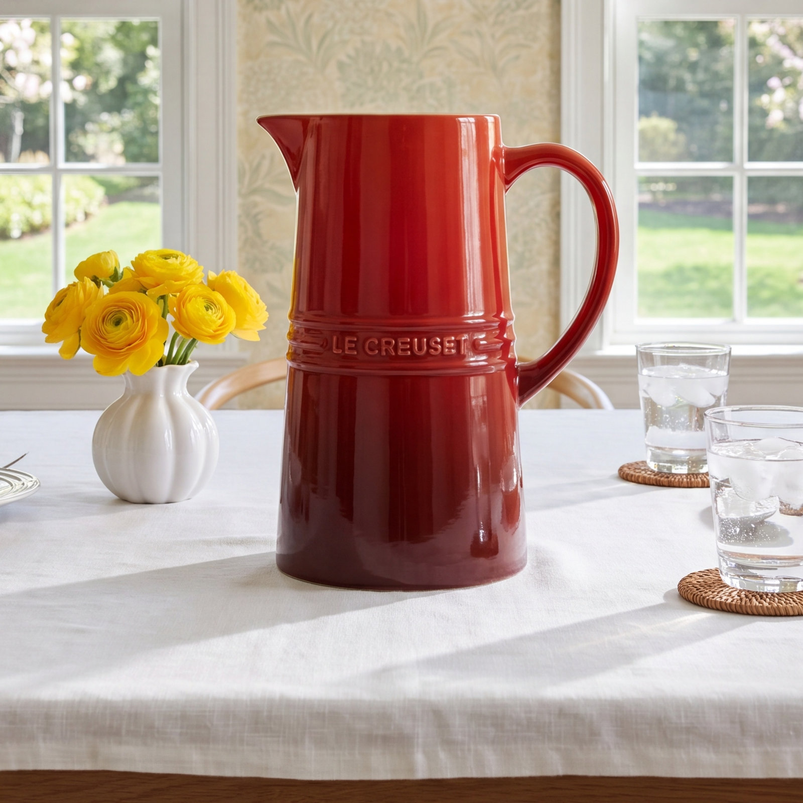 51 Oz. Pitcher, Cerise