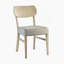 Chaise d'appoint de style transitionnel 2Pc