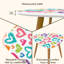 Ensemble de 2 tables basses gigognes Triangle
