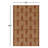 Celia Striped Handmade Handwoven Wool Brown Area Rug-1367306271