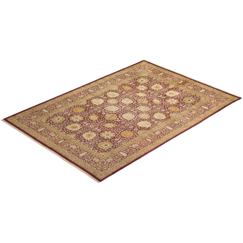 Classic One-of-a-Kind 6' 2" X 9' 0" Hand Knotted Area Rug