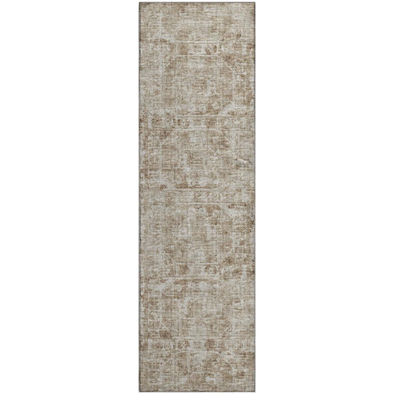 Premium Machine Washable Kelsa AMF41 Baja Rug, Runner 2'3" x 7'6"