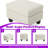 Upholstered Ottoman with Birch Wood Legs-797309469