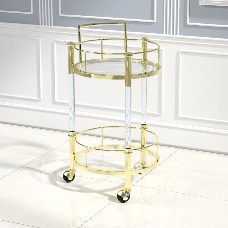 Chariot-bar en acier inoxydable