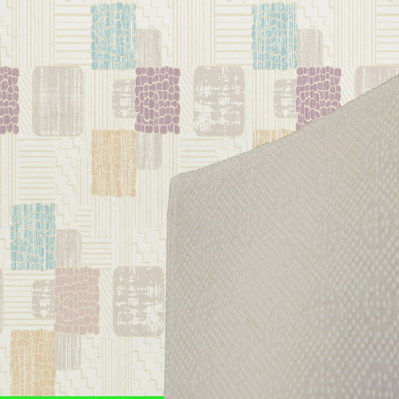 Soft Hall Carpet (2.6 x 4.9 ft), 100% Polyester, 0.3 in Pile Height | Antibacterial, Non-Slip Underside, 650 g/m² | Machine Washable, 3D Digital Print | Perfect for Living Room, Entryway & Bedroom Décor