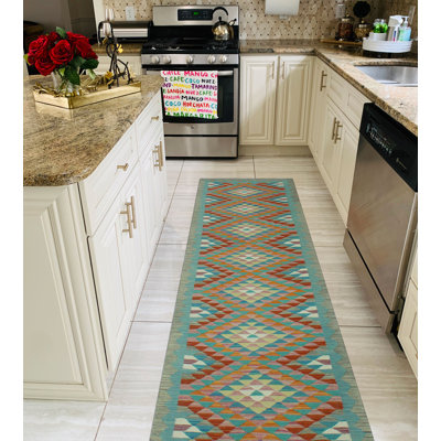 Bobbee Wool Geometric Indoor Rug
