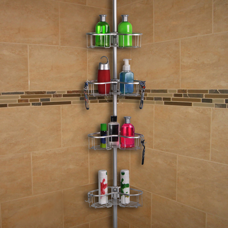 Bengal Shower Caddy, Chrome