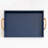 Wide Nautical Bamboo Tray