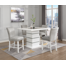 Smaily Upholstered Counter Stool with Solid Wood Frame