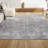 Shirley Tribal Diamond Geometric Gray/Beige Rug-1026510576