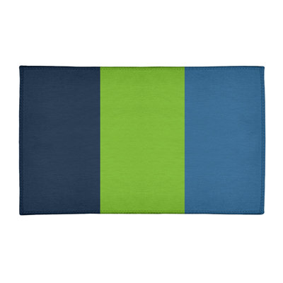 Chenille Striped Indoor Rug