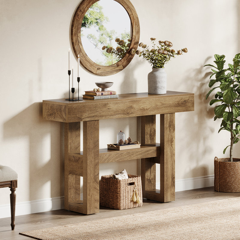105Cm Console Table, Oak