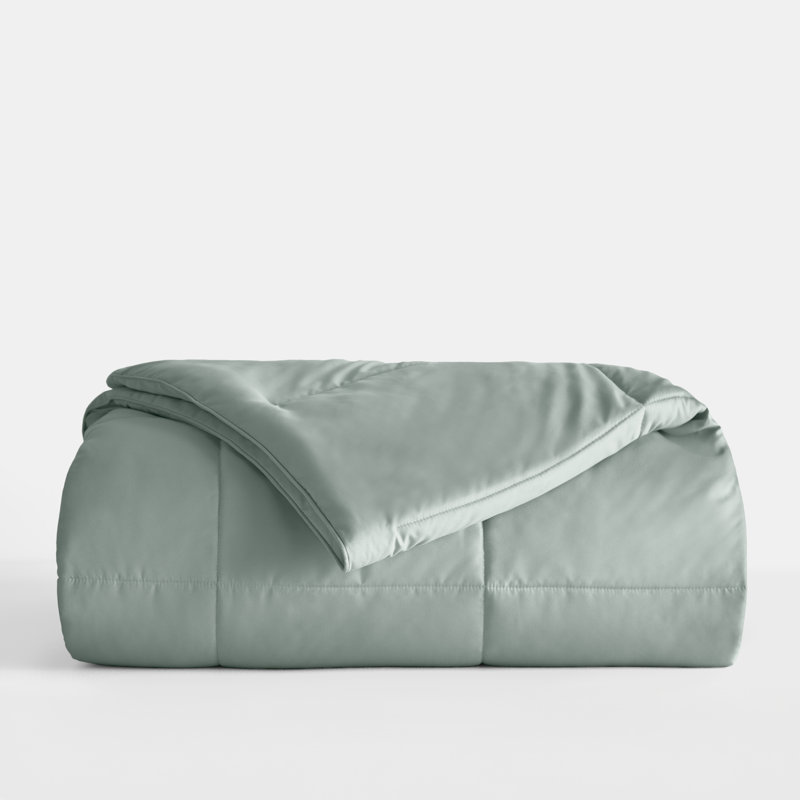 Soft Down-Alternative Essential Comforter, King Comforter, Eucalyptus