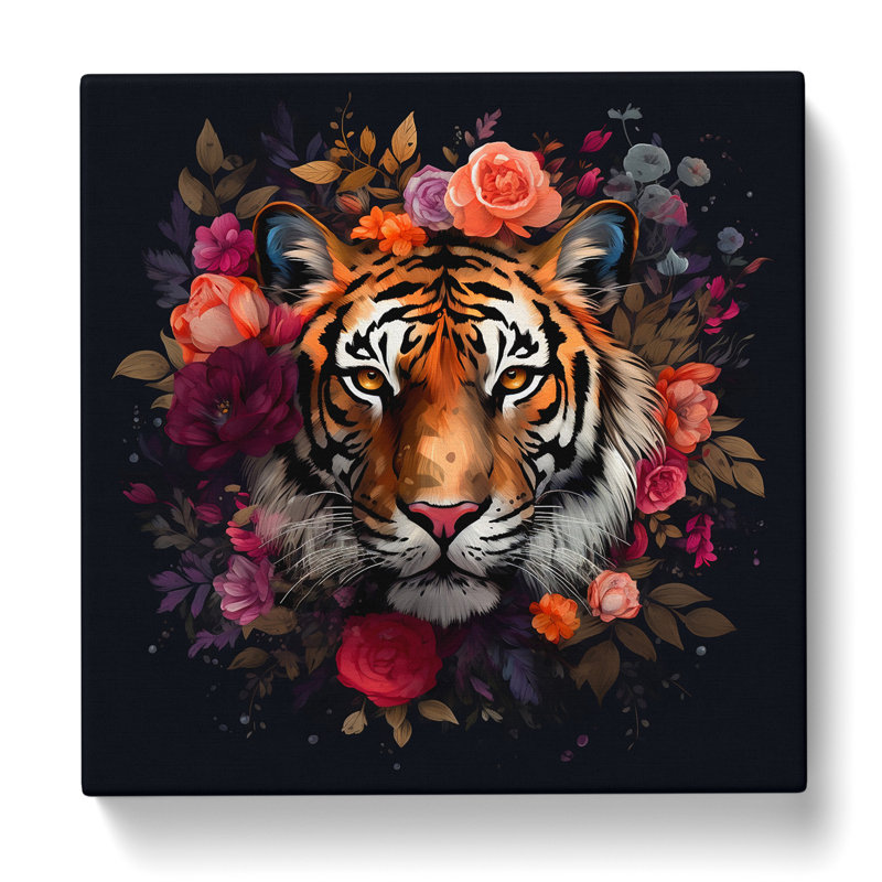 Modern Wall Art - Wrapped Canvas - Framed Print, 35cm H x 35cm W x 3cm D