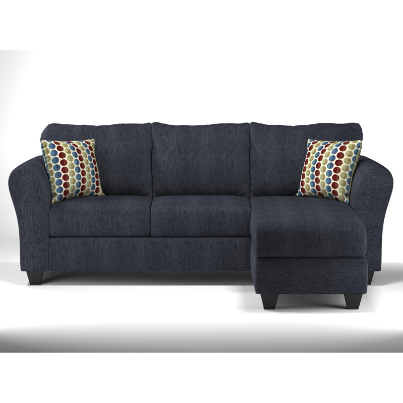 Canapé modulaire Ellalee, Bleu marine