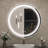 Lashonta Round Frameless Frontlit Bathroom Mirror with Stepless Brightness Adjustment, 3 Color Temperature & Defog Function-290134220