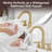 Widespread Double Handle Bathroom Faucet-107545229