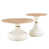 Plateau en bois / base blanche n'est pas disponible
