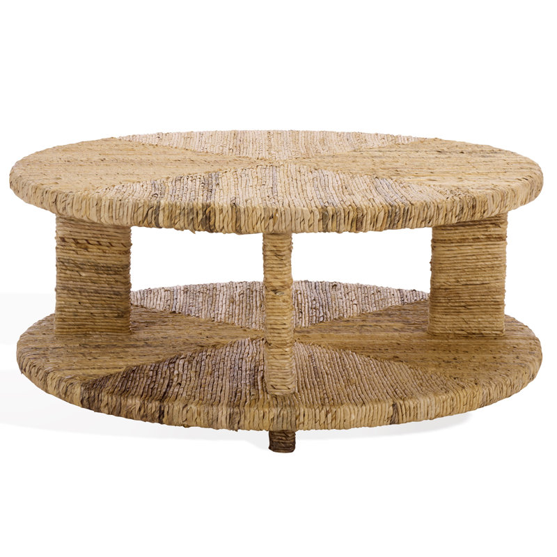 Table basse ronde Rolando Abaca