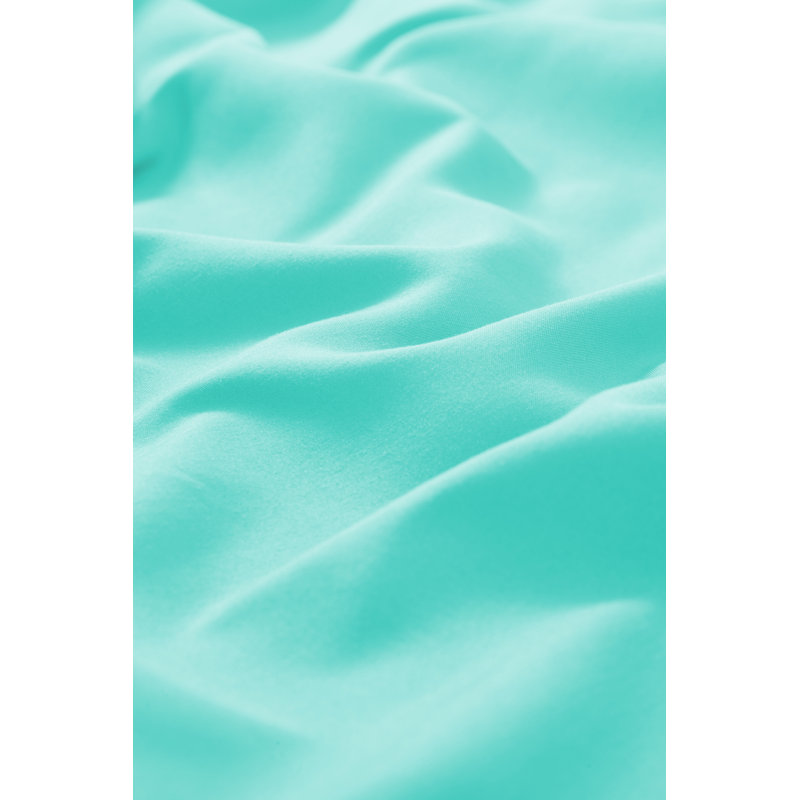 Premium Rayon from Bamboo Sheet Set Deep Pockets, Cooling, Ultra Soft and Breathable, Aqua