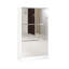 Armoire à chaussures blanche 12 paires, étagère à chaussures 3 niveaux